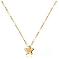 LOYATA Coin Necklaces Gold Disc Pendant Initial Diamond Cubic Zirconia Twisted 14K Gold Filled Dainty Chain Personalized Letter Jewelry Gift for Women