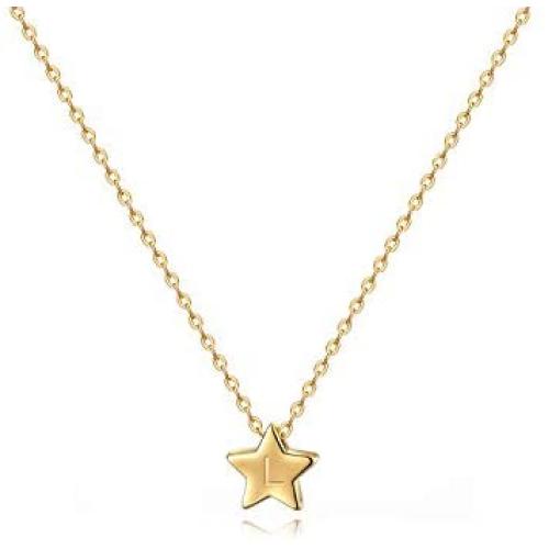 LOYATA Coin Necklaces Gold Disc Pendant Initial Diamond Cubic Zirconia Twisted 14K Gold Filled Dainty Chain Personalized Letter Jewelry Gift for Women
