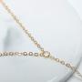 TseanYi Evil Eye Coin Necklace Gold Coin Drop Necklace Chain Vintage Y Lariat Chain Necklace Lucky Eye Protection Jewelry for Women and Girls