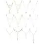 Florideco 12Pcs Layered Necklaces Set for Women Feather Pearl Long Choker Crescent Moon Pendant Multilayer Necklace Dainty Lariat Necklace Florideco 12Pcs Layered Necklaces Set for Women Feather Pearl Long Choker Crescent Moon Pendant Multilayer Necklace Dainty Lariat Necklace