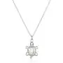 Sterling Silver Turtle Pendant Necklace, 18'' Sterling Silver Turtle Pendant Necklace, 18''