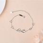 S925 Sterling Silver Bracelets for Women and Teen Girls Infinity Heart Jewelry Gift for Lovers