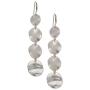4 Disc Earring in Gold and Silver for Women