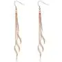 NIRONG LAVIE Womens 18K Gold Plated Earrings, Long Chain Pendant Dangle Earrings, Teardrop S-curve Drop Earring, Fashion Hook Earrings, Jewelry Anniversary Gifts Drop Earrings Hypoallergenic NIRONG LAVIE Womens 18K Gold Plated Earrings, Long Chain Pendant Dangle Earrings, Teardrop S-curve Drop Earring, Fashion Hook Earrings, Jewelry Anniversary Gifts Drop Earrings Hypoallergenic