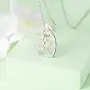 925 Sterling Silver Heart Ballet Dance Lovers Dancer Necklace Ballerina Silhouette Jewelry Gift for Girls Women