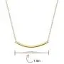 Minimalist Delicate Thin Sideways Horizontal Round Tube Curved Bar Slide Pendant Necklace For Women Teen 14K Rose Gold Plated 925 Sterling Silver Minimalist Delicate Thin Sideways Horizontal Round Tube Curved Bar Slide Pendant Necklace For Women Teen 14K Rose Gold Plated 925 Sterling Silver