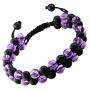Tiger Eye Stone Bracelet Men Women - Natural Energy Stone Essential Oil Lava Rock Black Onyx Tiger Eye Beads Bracelet Adjustable Couples