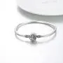 LONAGO Jewelry Moments Family Tree Snake Chain Charm 925 Sterling Silver Bracelet Fit Pandora Charm Birthday Gift for Women Mom