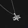 CENWA MA Medical Assistant Gift MA Caduceus Angel Necklace Medical Graduation Gift MA Student Gift