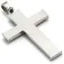 Xusamss Titanium Steel Wood Grain Cross Pendant 24'' Chain Necklace Xusamss Titanium Steel Wood Grain Cross Pendant 24'' Chain Necklace