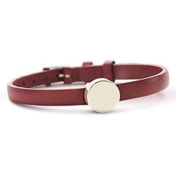 Stainless Steel fashion Memorial Urn Bracelet Genuine Leather Bracelet Cremation Ashes Keepsake Urn Link for women Bangle