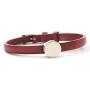 Stainless Steel fashion Memorial Urn Bracelet Genuine Leather Bracelet Cremation Ashes Keepsake Urn Link for women Bangle