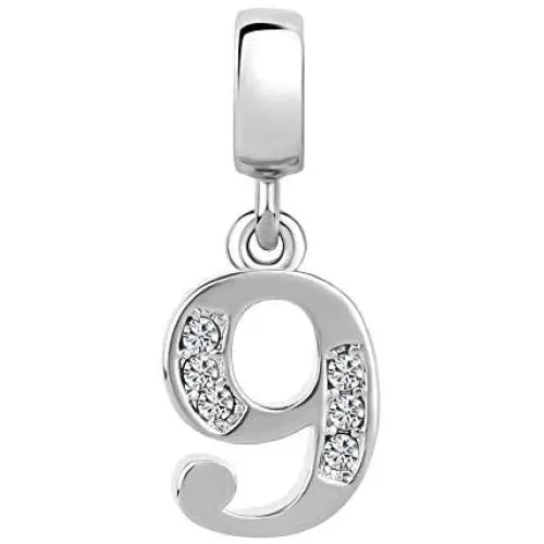 CandyCharms Lucky Number 0-9 Dangle Charms Beads for Bracelets Necklace CandyCharms Lucky Number 0-9 Dangle Charms Beads for Bracelets Necklace