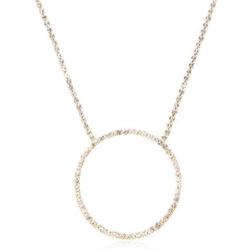 Bohemian Geometric Pendant Long Necklace - Simple Metallic Charm Layering Long Chain Bar, Disc Hoop, Star, Heart, Face