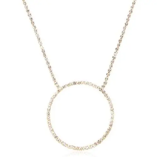 Bohemian Geometric Pendant Long Necklace - Simple Metallic Charm Layering Long Chain Bar, Disc Hoop, Star, Heart, Face