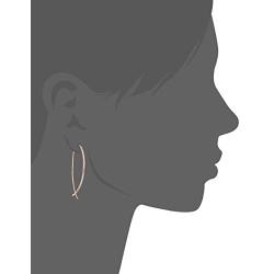 Amazon Collection Sterling Silver Hard Wire Threader Earrings