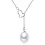 Boosca Freshwater White Pearl Pendant Necklace Fine Jewelry with 925 Sterling Silver Birthday Gifts for Women Wife Girlfriend Mom Boosca Freshwater White Pearl Pendant Necklace Fine Jewelry with 925 Sterling Silver Birthday Gifts for Women Wife Girlfriend Mom