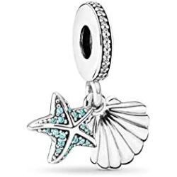 MiniJewelry Tropical Island Series Sterling Silver Charms Cruise Ship, Boat, Sunset Paradise, Palm Tree, Flower Orchid, Dolphin, Starfish Sea Shell