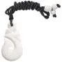 81stgeneration Womens Mens Hand Carved Bone Maori Taonga HEI Matau Fish Hook Pendant Necklace 81stgeneration Womens Mens Hand Carved Bone Maori Taonga HEI Matau Fish Hook Pendant Necklace