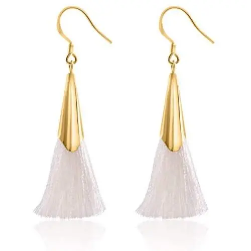 Colorful Tassel Earrings Thread Bohemian Tassel Dangle Drop 925 Sterling Silver French Hook Jewelry for Women Gifts Colorful Tassel Earrings Thread Bohemian Tassel Dangle Drop 925 Sterling Silver French Hook Jewelry for Women Gifts
