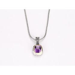 UNY Jewelry Elegant Wedding Jewelry Sets with CZ Earrings Necklace Set for Send his Wife a Gift