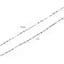 Wellme Sterling Silver 0.7mm/1mm Solid 925 Twister Link Dainty Chain Necklace for Lightweight Pendant 16’’-30’’ Wellme Sterling Silver 0.7mm/1mm Solid 925 Twister Link Dainty Chain Necklace for Lightweight Pendant 16’’-30’’