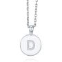 PAVOI 14K Rose Gold Plated Letter Necklace for Women | Gold Initial Necklace for Girls