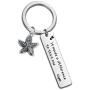 SIDIMELO Starfish Bracelet It Made a Difference to That one Social Worker Gifts Sea Jewelry Inspirational Bracelet Gifts for Social Worker
