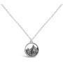 Rosa Vila 3D Mountain Range Necklace RV2, Mountains Nature Necklace, Ideal Outdoorsy Gifts For Women, Gifts For Nature Lovers