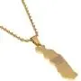 Map of Togolaise Pendant Necklaces Jewellery Map Togo Jewelry Togolese Necklace