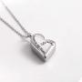 Suxerlry Heart Urn Necklace Cremation Engraved Stainless Steel Ashes Memorial Keepsake Jewelry
