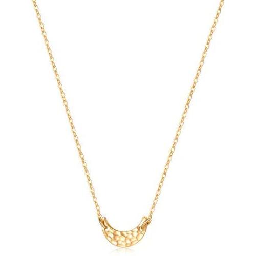 Mevecco Gold Dainty Heart Necklace for Women 18K Gold Plated Delicate Gold Heart Choker Long Necklace for Women