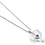 Heart Necklace 925 Sterling Silver I Love You Forever Pendant 3-Layer Heart Necklace for Valentines Mothers Day Jewelry Gifts for Women Girls Couples Girlfriend Mom Wife