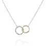''Moon and Sun'' Open Circle Full Moon Orbit Pendant on a 925 Sterling Silver Chain Layered Necklace Double Circle Open Circle Generations Interlocking Infinity Hammered Pendant Dainty 14K Goldfilled Minimalist Simple for Mother Daughter Sister Granddaugh ''Moon and Sun'' Open Circle Full Moon Orbit Pendant on a 925 Sterling Silver Chain Layered Necklace Double Circle Open Circle Generations Interlocking Infinity Hammered Pendant Dainty 14K Goldfilled Minimalist Simple for Mother Daughter Sister Granddaugh