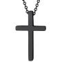 PROSTEEL Stainless Steel Cross Necklace for Men Women, Silver/Black/Gold Tone, Two Size, Hypoallergenic, Engrave Text Available, Come Gift Box