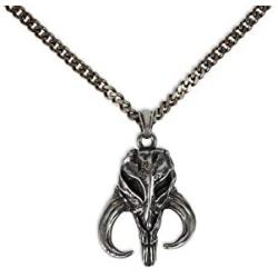 SalesOne International, LLC Star Wars Mandalorian Mythosaur Skull Pendant Necklace