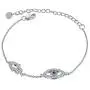 ONEFINITY Evil Eye Bracelet Sterling Sliver with Blue Cubic Zirconia Evil Eye Hasma Hand Fatima Jewelry Gifts for Women Her ONEFINITY Evil Eye Bracelet Sterling Sliver with Blue Cubic Zirconia Evil Eye Hasma Hand Fatima Jewelry Gifts for Women Her