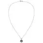 AeraVida Circle Eye of Horus Egyptian Symbol .925 Sterling Silver Pendant Necklace AeraVida Circle Eye of Horus Egyptian Symbol .925 Sterling Silver Pendant Necklace