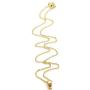 Gold Holy Spirit Big Pendant Necklace Gold Plated Chain 18'' Religious Jewelry