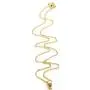 Gold Holy Spirit Big Pendant Necklace Gold Plated Chain 18'' Religious Jewelry