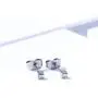 TGNEL Titanium 2mm Square Cubic Zirconia CZ Tiny Stud Earrings for Girl TGNEL Titanium 2mm Square Cubic Zirconia CZ Tiny Stud Earrings for Girl