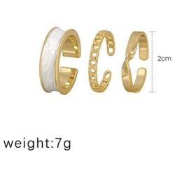 Geometry Irregular Colorful Enamel Ring Adjustable Dripping Oil Metal Width Ring Wedding Alloy Enamel Love Heart Round Ring for Women Girls Party Trendy Jewelry