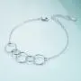 SOULMEET 60th 50th 40th 30th Birthday Bracelet Gifts for Women, Each Sterling Silver Circle for A Fabulous Decades