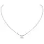 ChicSilver 925 Sterling Silver Letter A-Z Pendant Necklace, Dainty Small Initial Necklace for Women, Silver/Gold (with Gift Box)