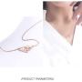 ANAZOZ 925 Sterling Silver Necklace for Women, Cubic Zircnia Planet Pendant Necklaces