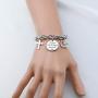 Christian Gifts for Women Religious Gifts for Women Let Your Faith be Bigger than Your Fear Bracelet Religious Jewelry(Faith-OBR)