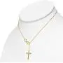 925 Sterling Silver Infinity Cross Necklace For Women - Modern Cross And Infinity Necklace - Infinity Love Cross Pendant In 3 Color Styles - Religious Jewelry with Adjustable Chain - Top Gifting Idea 925 Sterling Silver Infinity Cross Necklace For Women - Modern Cross And Infinity Necklace - Infinity Love Cross Pendant In 3 Color Styles - Religious Jewelry with Adjustable Chain - Top Gifting Idea