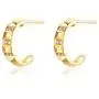 FANCIME Solid 14K Real Yellow Gold Diamond 0.06 CTTW Small Cut Unique Open Half Cuff Hoop Earrings Dainty Delicate Everyday Fine Jewelry For Women Girls Diameter 15mm FANCIME Solid 14K Real Yellow Gold Diamond 0.06 CTTW Small Cut Unique Open Half Cuff Hoop Earrings Dainty Delicate Everyday Fine Jewelry For Women Girls Diameter 15mm