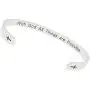 Angemiel Bracelets for Women Inspirational Gifts for Women Girls Men Birthday Cuff Bangle Love Bracelet Friendship Personalized Mantra Jewelry Come Gift Box