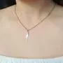 Olbye Thunder Necklace Lightning Bolt Necklace Minimalist Choker for Women and Girls Jewelry Gifts Lightning Charm (Silver) Olbye Thunder Necklace Lightning Bolt Necklace Minimalist Choker for Women and Girls Jewelry Gifts Lightning Charm (Silver)
